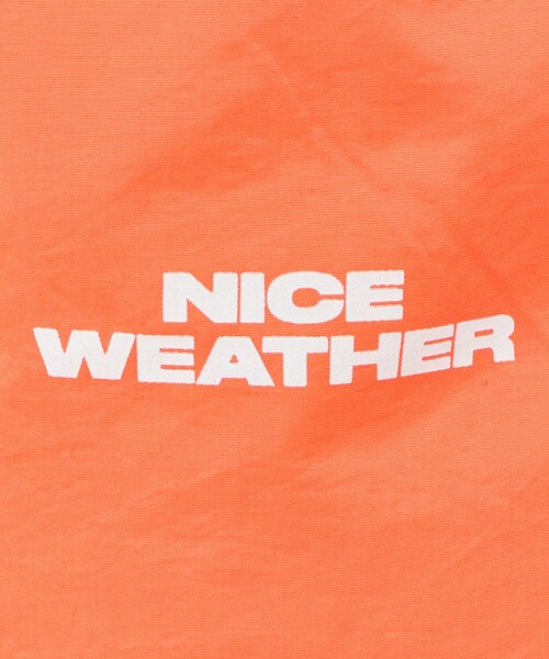 NICE WEATHER（ナイスウェザー）の「＜NICE WEATHER＞ナイロン ロゴ ミニワンショルダーバッグ 2（ショルダーバッグ・レディース・ブラウン系/ブラック/ロイヤルブルー/ピンク/ライム・FREE）」の12枚目の写真