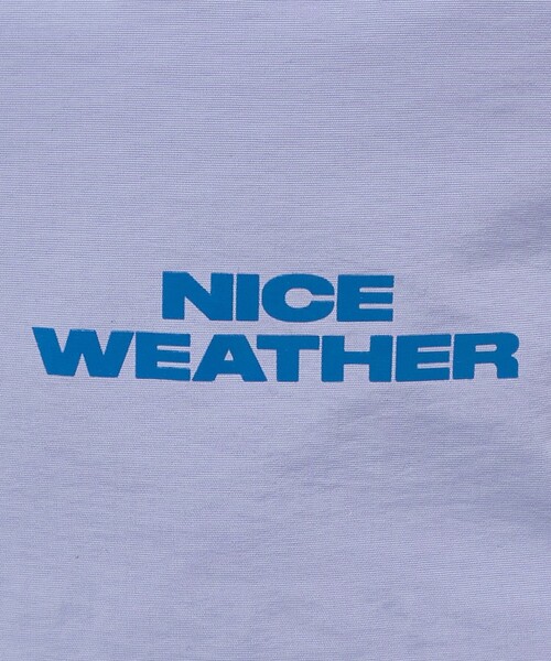 NICE WEATHER（ナイスウェザー）の「＜NICE WEATHER＞ナイロン ロゴ ミニワンショルダーバッグ 2（ショルダーバッグ・レディース・ブラウン系/ブラック/ロイヤルブルー/ピンク/ライム・FREE）」の8枚目の写真
