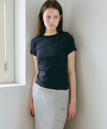 Bessette half tee (navy)