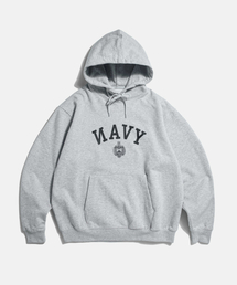 ESPIONAGE | NAVAL Academy Heavyweight Hoodie Gray(パーカー)