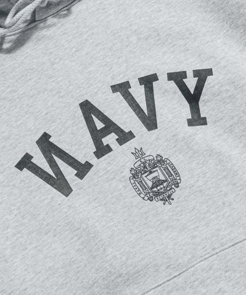 ESPIONAGE（エスピオナジ）の「NAVAL Academy Heavyweight Hoodie Gray（パーカー・レディース・その他・LARGE/MEDIUM）」の5枚目の写真