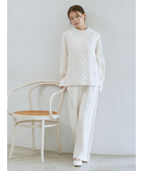 gelato pique（ジェラートピケ）の「スフレアランプルオーバー（ルーム