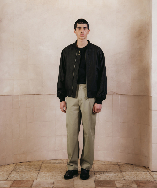 SHIRTER(シャーター)の「FLANDERS MOLESKIN MA-1 JACKET (BLACK)(ブルゾン・メンズ・その他・SMALL/MEDIUM/LARGE)」の3枚目の写真