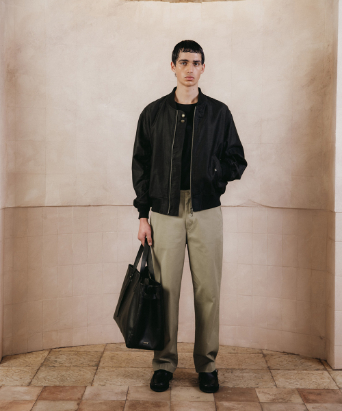 SHIRTER(シャーター)の「FLANDERS MOLESKIN MA-1 JACKET (BLACK)(ブルゾン・メンズ・その他・SMALL/MEDIUM/LARGE)」の2枚目の写真