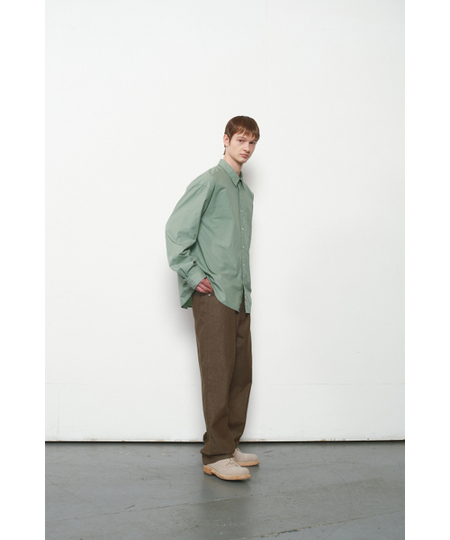 HORLISUN（ホーリーサン）の「Jane Solid Extra Typewriter Shirt Sage Green（シャツ/ブラウス・レディース・その他・LARGE/MEDIUM/SMALL）」の8枚目の写真
