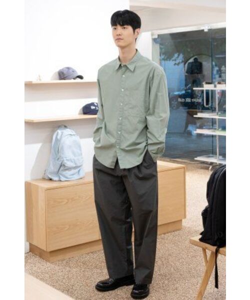 HORLISUN（ホーリーサン）の「Jane Solid Extra Typewriter Shirt Sage Green（シャツ/ブラウス・レディース・その他・LARGE/MEDIUM/SMALL）」の13枚目の写真