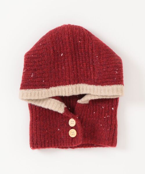 Bambin / ボンバン 】 ミックスニット バラクラバ（ニットキャップ