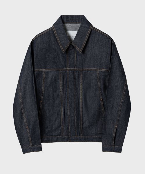 NONBLANK(ノンブランク)の「ポイントカラー デニムジャケット_INDIGO(デニムジャケット・メンズ・その他・MEDIUM/LARGE/X-LARGE)」の1枚目の写真