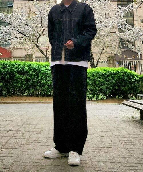 NONBLANK(ノンブランク)の「ポイントカラー デニムジャケット_INDIGO(デニムジャケット・メンズ・その他・MEDIUM/LARGE/X-LARGE)」の17枚目の写真