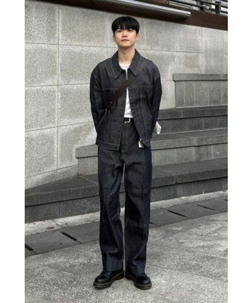NONBLANK(ノンブランク)の「ポイントカラー デニムジャケット_INDIGO(デニムジャケット・メンズ・その他・MEDIUM/LARGE/X-LARGE)」の10枚目の写真