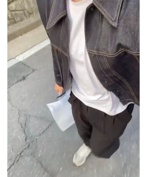 NONBLANK(ノンブランク)の「ポイントカラー デニムジャケット_INDIGO(デニムジャケット・メンズ・その他・MEDIUM/LARGE/X-LARGE)」の5枚目の写真