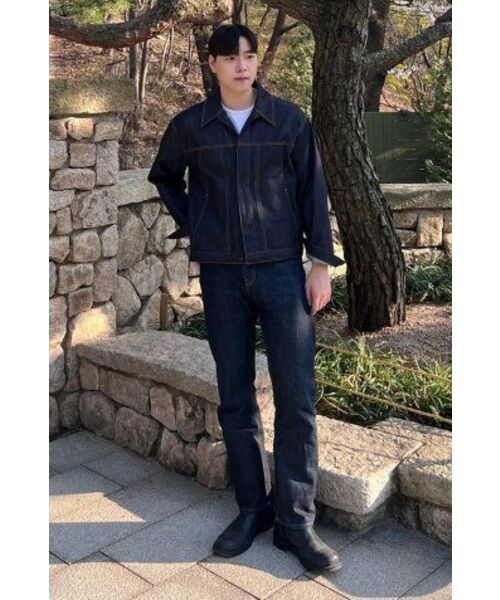 NONBLANK(ノンブランク)の「ポイントカラー デニムジャケット_INDIGO(デニムジャケット・メンズ・その他・MEDIUM/LARGE/X-LARGE)」の8枚目の写真