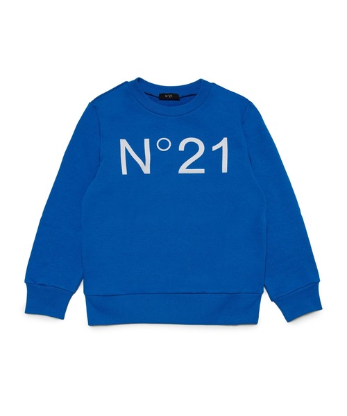 N°21(ヌメロ ヴェントゥーノ)の「N°21(ヌメロ ヴェントゥーノ)Kids & Junior ブランドロゴスウェットプルオーバー(スウェット・キッズ・ブルー・16Y/14Y)」の5枚目の写真