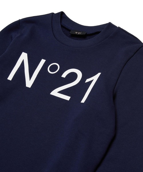 N°21(ヌメロ ヴェントゥーノ)の「N°21(ヌメロ ヴェントゥーノ)Kids & Junior ブランドロゴスウェットプルオーバー(スウェット・キッズ・ブルー・16Y/14Y)」の8枚目の写真