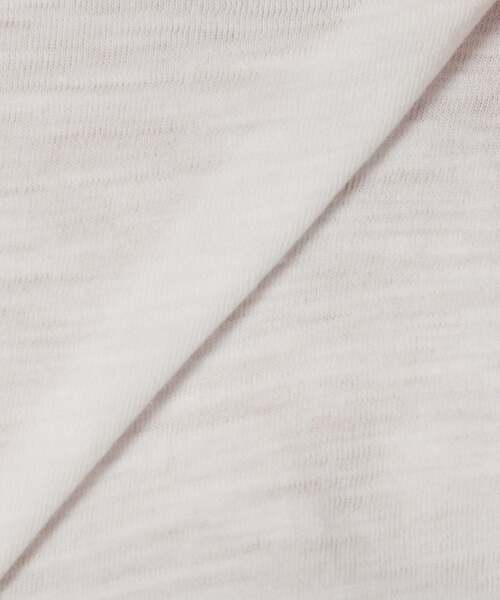 SLOBE IENA（スローブイエナ）の「シアー天竺クルーネックロンTEE（Tシャツ/カットソー・レディース・ブラック/ダークパープル/ホワイト/ベージュ・FREE）」の20枚目の写真