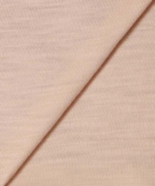 SLOBE IENA（スローブイエナ）の「シアー天竺クルーネックロンTEE（Tシャツ/カットソー・レディース・ブラック/ダークパープル/ホワイト/ベージュ・FREE）」の22枚目の写真