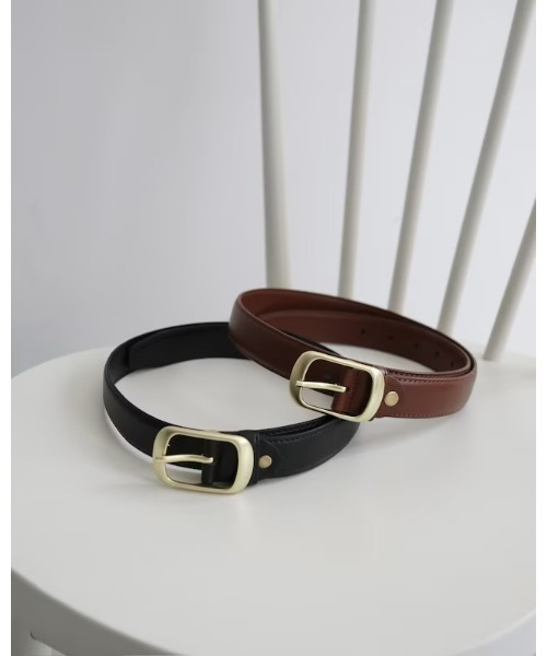 JUMELLE（ジュメロ）の「デイリーベルト（ベルト・レディース・ブラック/ブラウン・FREE）」の3枚目の写真