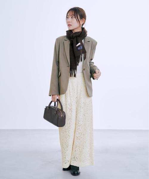 COHINA(コヒナ)の「モールラッセルレースパンツ 【低身長・小柄女性】(その他パンツ・レディース・ホワイト/ブラック・REGULAR/SHORT)」の7枚目の写真