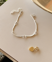 CODE.H（コード エイチ）の「(シルバー925) ボールスネークチェーンブレスレット（ブレスレット）」