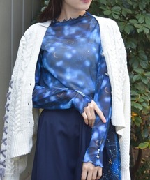 axes femme | 総柄アソートシアーインナー(Tシャツ/カットソー)