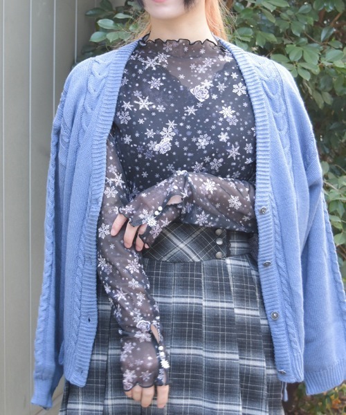 axes femme(アクシーズファム)の「総柄アソートシアーインナー(Tシャツ/カットソー・レディース・その他2/その他1/その他3・FREE)」の3枚目の写真