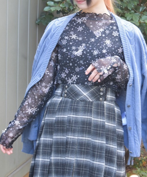axes femme(アクシーズファム)の「総柄アソートシアーインナー(Tシャツ/カットソー・レディース・その他2/その他1/その他3・FREE)」の4枚目の写真