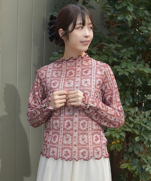 axes femme(アクシーズファム)の「総柄アソートシアーインナー(Tシャツ/カットソー・レディース・その他2/その他1/その他3・FREE)」の16枚目の写真