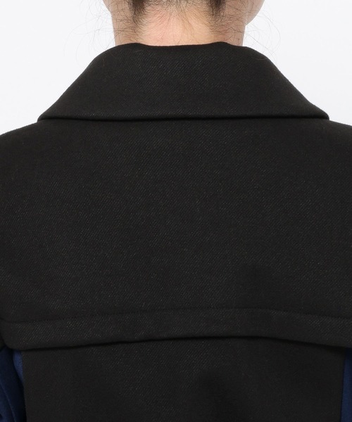 セール】ハイショクサイドプリーツコート(HARE)（ステンカラーコート