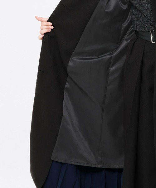 セール】ハイショクサイドプリーツコート(HARE)（ステンカラーコート
