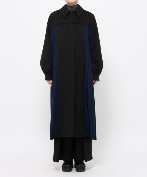 ハイショクサイドプリーツコート(HARE)（ステンカラーコート）｜HARE