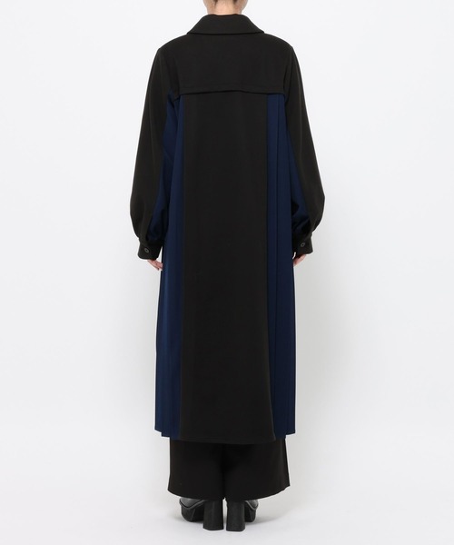 ハイショクサイドプリーツコート(HARE)（ステンカラーコート）｜HARE