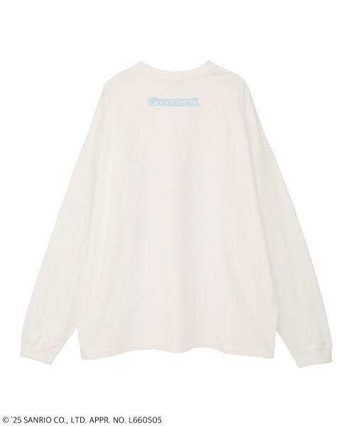 Candy Stripper（キャンディストリッパー）の「【CINNAMOROLL】KIRA KIRA 8BIT L/S Tシャツ（Tシャツ/カットソー・レディース・ブルー系その他2/オフホワイト・FREE）」の3枚目の写真