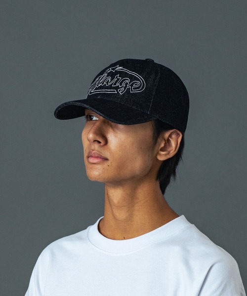 XLARGE（エクストララージ）の「STAR LOGO DENIM CAP（キャップ・メンズ・ブラック/インディゴブルー・ONE SIZE）」の4枚目の写真