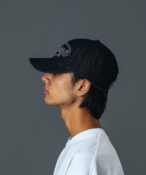XLARGE（エクストララージ）の「STAR LOGO DENIM CAP（キャップ・メンズ・ブラック/インディゴブルー・ONE SIZE）」の6枚目の写真