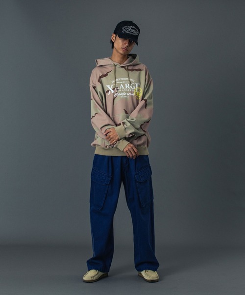 XLARGE（エクストララージ）の「STAR LOGO DENIM CAP（キャップ・メンズ・ブラック/インディゴブルー・ONE SIZE）」の9枚目の写真