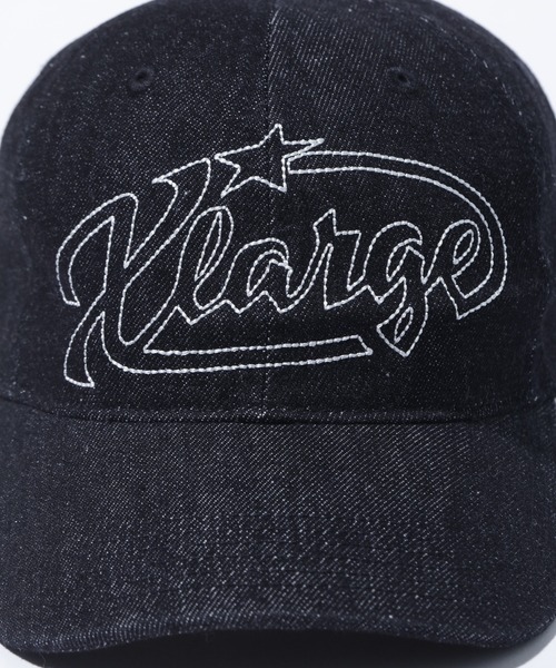 XLARGE（エクストララージ）の「STAR LOGO DENIM CAP（キャップ・メンズ・ブラック/インディゴブルー・ONE SIZE）」の14枚目の写真