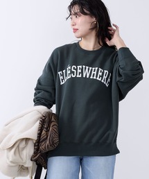 MICA&DEAL | "ELESEWHERE"ロゴ裏起毛スウェット(スウェット)