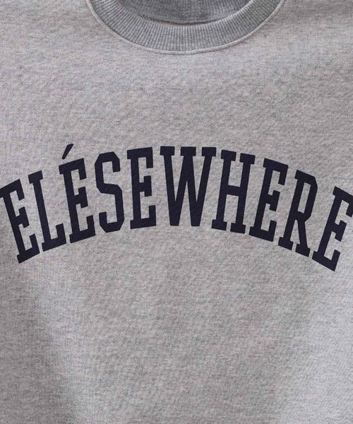 MICA&DEAL（マイカ＆ディール）の「"ELESEWHERE"ロゴ裏起毛スウェット（スウェット・レディース・グリーン/ネイビー/オートミール/グレー・FREE）」の13枚目の写真