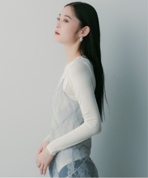 SERENO（セレーノ）の「カットワークトップス（その他トップス・レディース・ベージュ・S）」の7枚目の写真