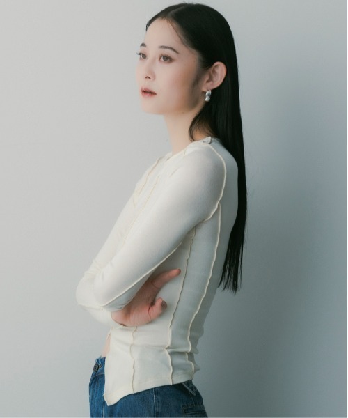 SERENO（セレーノ）の「カットワークトップス（その他トップス・レディース・ベージュ・S）」の12枚目の写真