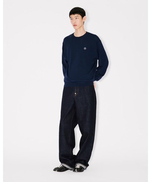 KENZO（ケンゾー）の「'Boke Flower' エンブロイダリー ジャンパー イン メリノ ウール（その他トップス・メンズ・ブルー系その他4・MEDIUM/LARGE/SMALL）」の4枚目の写真