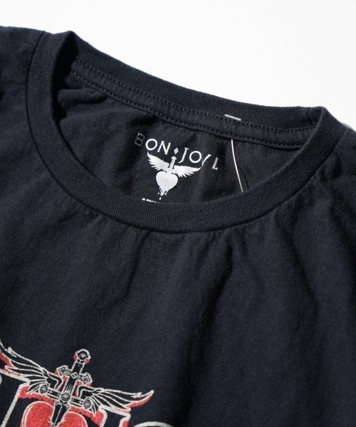 THRIFTY LOOK(スリフティールック)の「THRIFTY LOOK スリフティルック / THRIFTY"BONJOVI"TEE(Tシャツ/カットソー・メンズ・ブラック/ブラック系1・X-LARGE/LARGE/MEDIUM)」の8枚目の写真