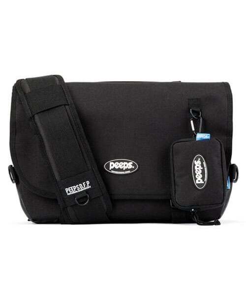 PEEPS(ピープス)の「above messenger bag(black)(メッセンジャーバッグ・レディース・ブラック・FREE)」の1枚目の写真