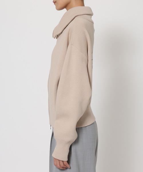 jj mercer(ジェイジェイマーサー)の「【J.J. Mercer】<別注>ZIPスウェット(スウェット・レディース・ライトグレー/ライトベージュ・フリー)」の5枚目の写真