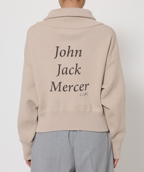 jj mercer(ジェイジェイマーサー)の「【J.J. Mercer】<別注>ZIPスウェット(スウェット・レディース・ライトグレー/ライトベージュ・フリー)」の6枚目の写真