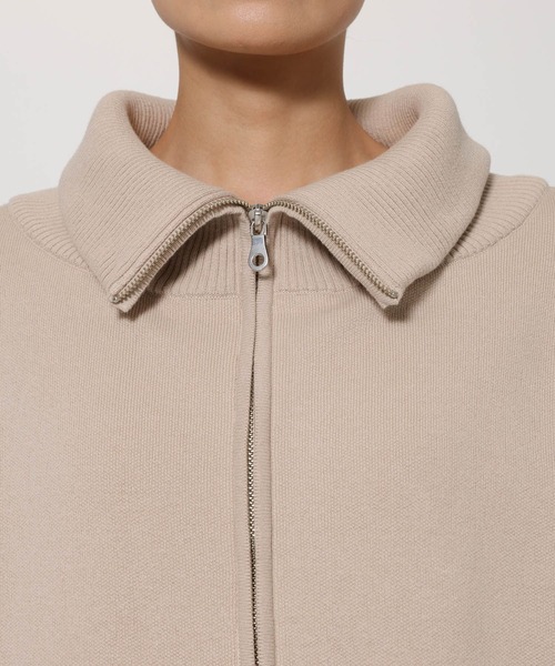 jj mercer(ジェイジェイマーサー)の「【J.J. Mercer】<別注>ZIPスウェット(スウェット・レディース・ライトグレー/ライトベージュ・フリー)」の8枚目の写真