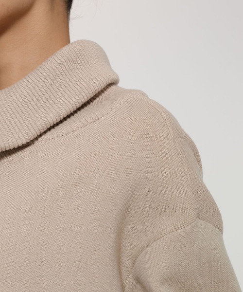 jj mercer(ジェイジェイマーサー)の「【J.J. Mercer】<別注>ZIPスウェット(スウェット・レディース・ライトグレー/ライトベージュ・フリー)」の9枚目の写真