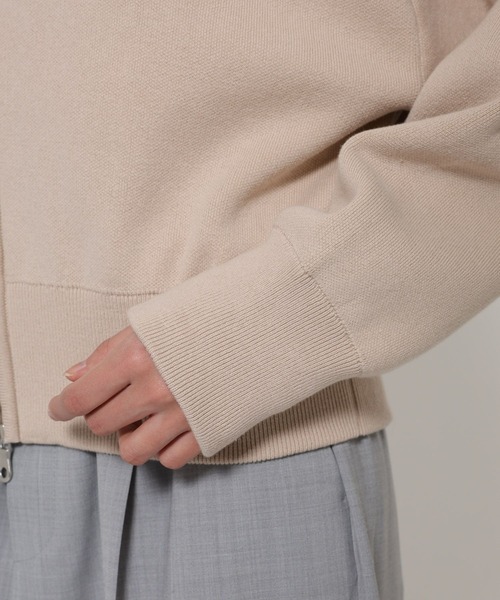 jj mercer(ジェイジェイマーサー)の「【J.J. Mercer】<別注>ZIPスウェット(スウェット・レディース・ライトグレー/ライトベージュ・フリー)」の10枚目の写真