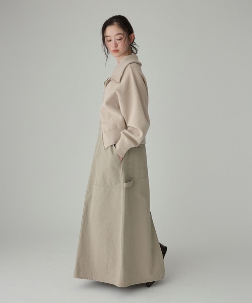 jj mercer(ジェイジェイマーサー)の「【J.J. Mercer】<別注>ZIPスウェット(スウェット・レディース・ライトグレー/ライトベージュ・フリー)」の22枚目の写真