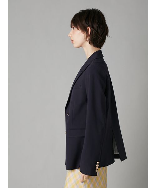 LILY BROWN（リリーブラウン）の「ダブルブレストジャケット（テーラードジャケット・レディース・グレー/ベージュ/ピンク/ダークネイビー・F）」の11枚目の写真